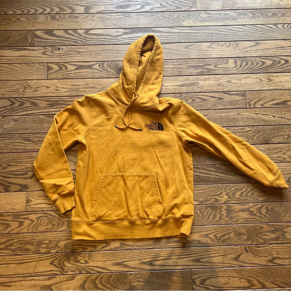 The North Face Hoodie Sweatshirt Yellow